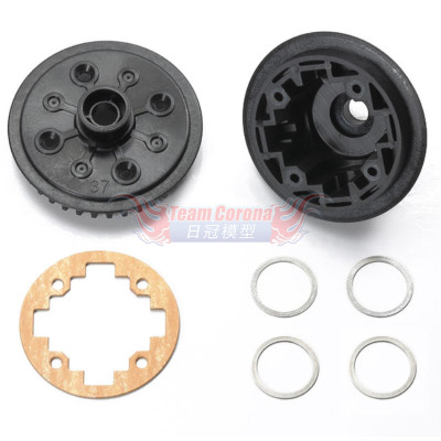 Tamiya 51643 TRF420 DIFFERENTIAL PULLEY & CASE (37T)